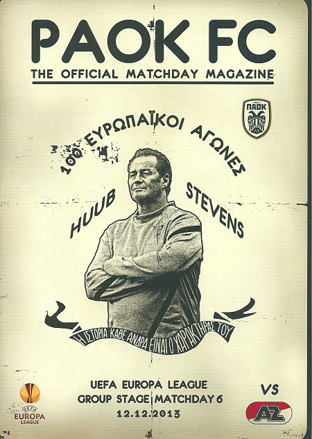AZ Programma 12-dec-2013 Paok uit